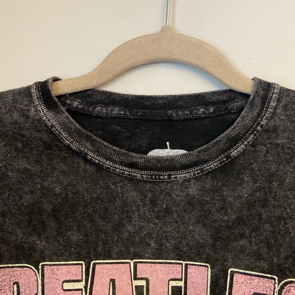 ⭐️ The Beatles All You Need is Love T-Shirt Tee Mens Medium Acid Wash - Picture 2 of 8